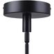 Carmynn LED 8.13 inch Black Pendant Ceiling Light