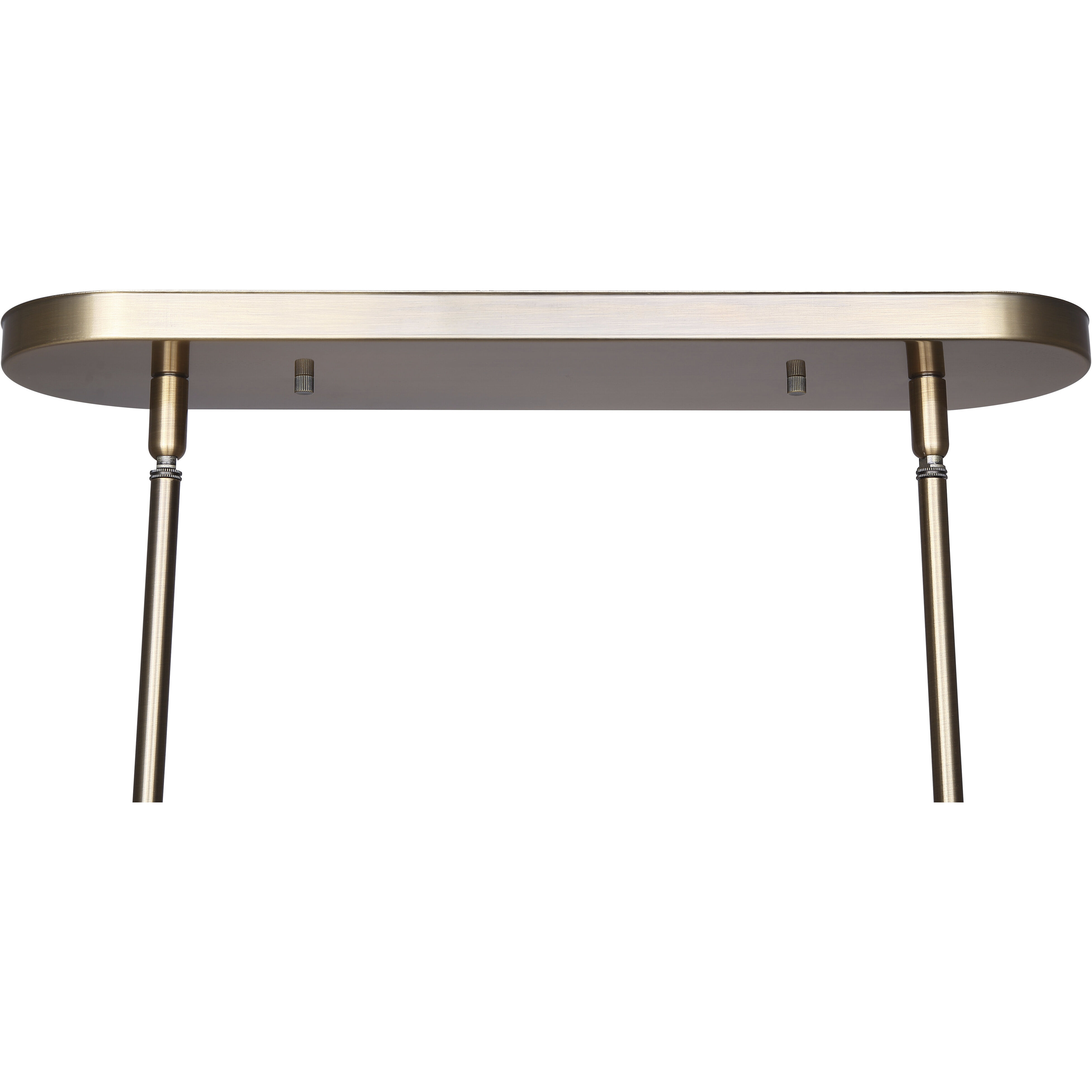 Harken 4 Light 18 inch Matte Black and Gold Pendant Ceiling Light