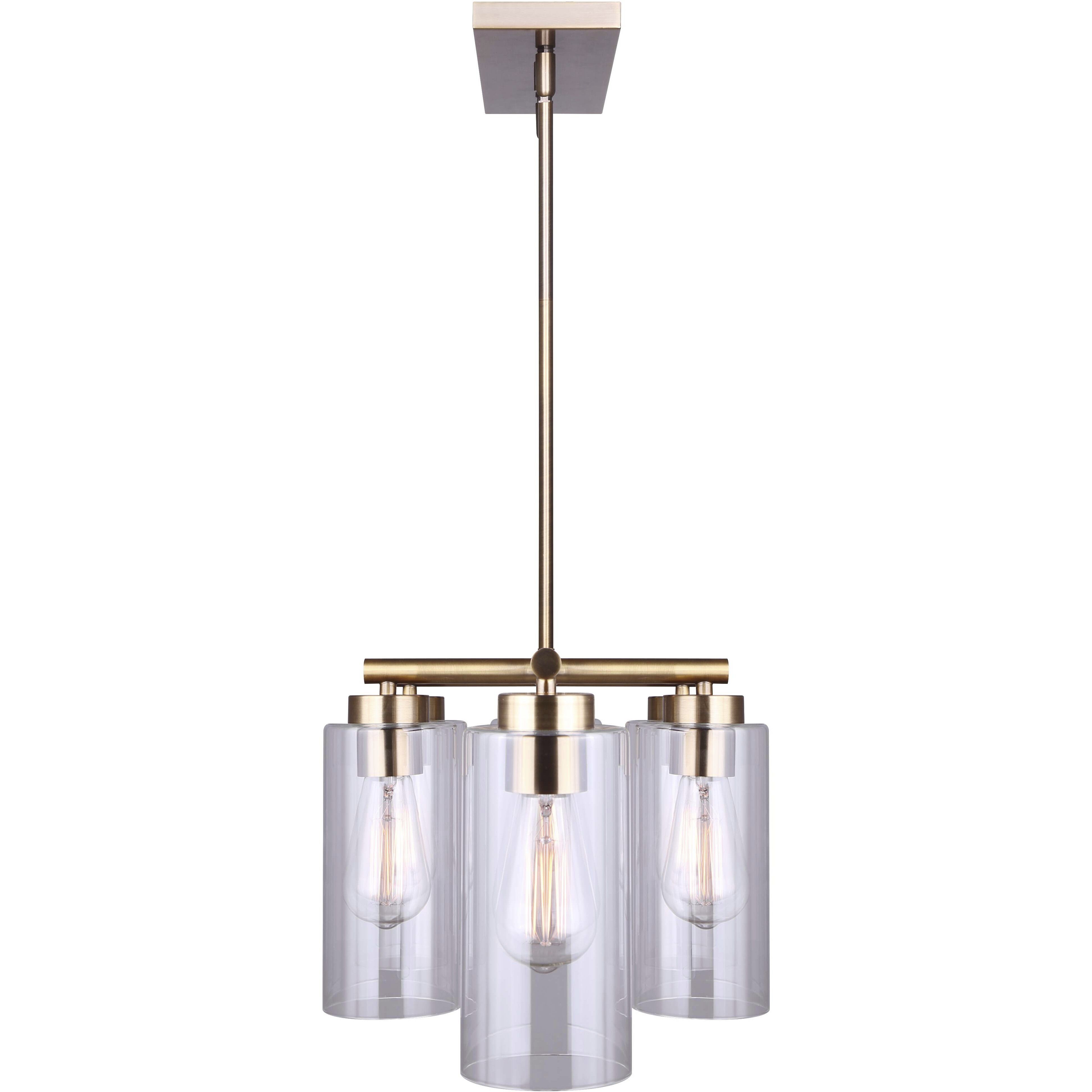 Jett 6 Light 34.5 inch Gold Chandelier Ceiling Light