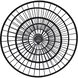 Channel 1 Light 20 inch Black Pendant Ceiling Light