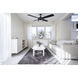 Madison 52 inch Matte Black Indoor fan