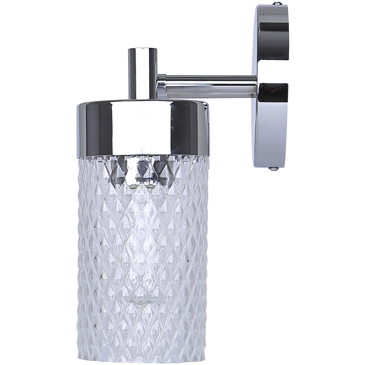 Eden 2 Light 12.88 inch Chrome Vanity Light Wall Light