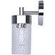 Eden 2 Light 12.88 inch Chrome Vanity Light Wall Light