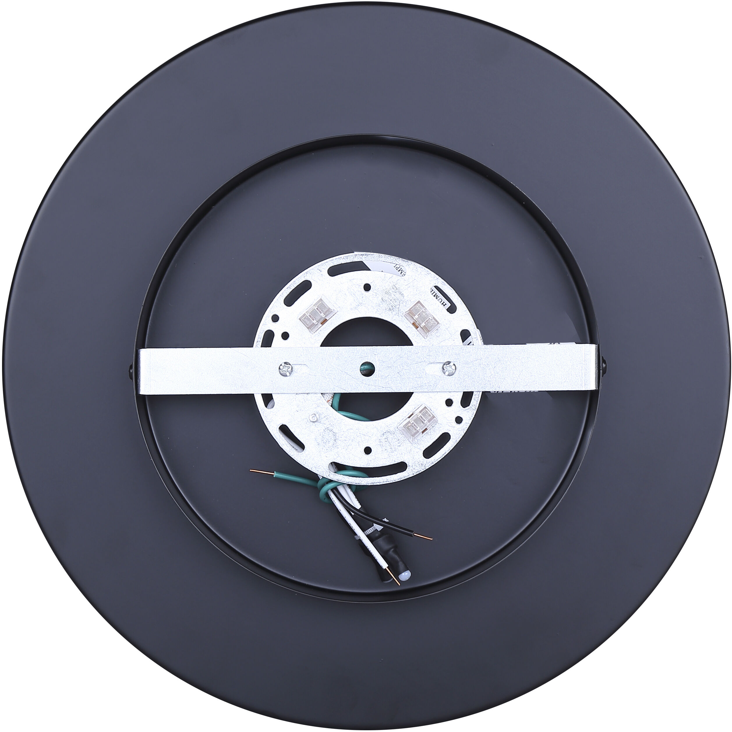 Daylon 1 Light 12.63 inch Black Flush Mount Ceiling Light