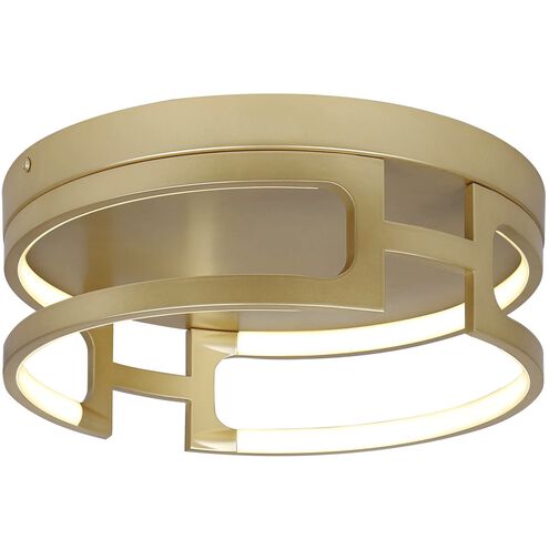 Bettony LED 15 inch Gold Flush Mount Ceiling Light