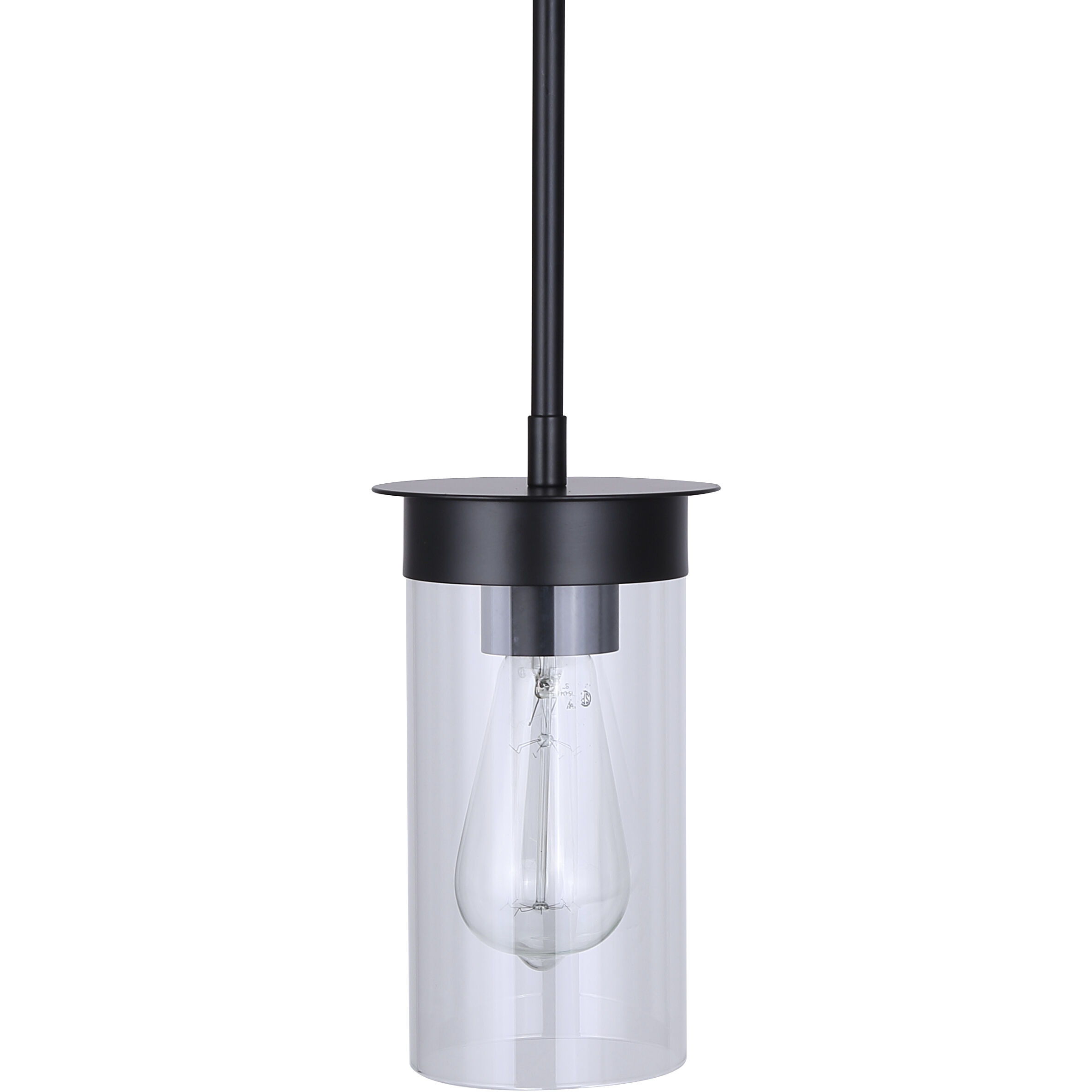 Benson 1 Light 4.75 inch Black Pendant Ceiling Light