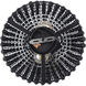 Burkley 2 Light 16 inch Matte Black Semi-Flush Mount Ceiling Light