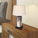 Coy 26 inch Matte Black Table Lamp Portable Light