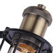 Madison 2 Light Black And Gold Track Ceiling Light