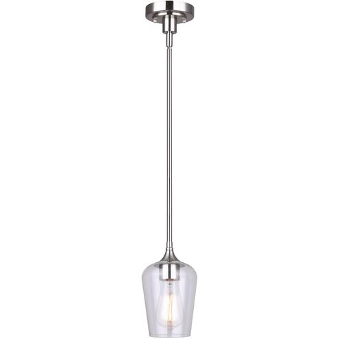 Conall 1 Light 5 inch Brushed Nickel Pendant Ceiling Light