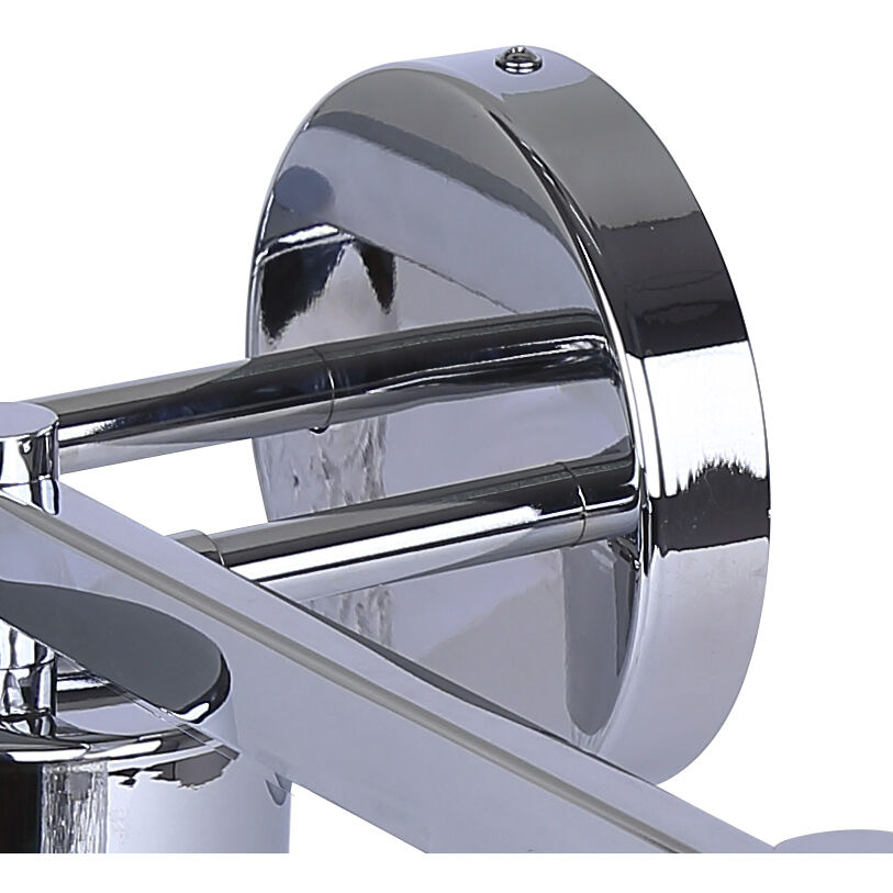 Eden 3 Light 23.25 inch Chrome Vanity Light Wall Light