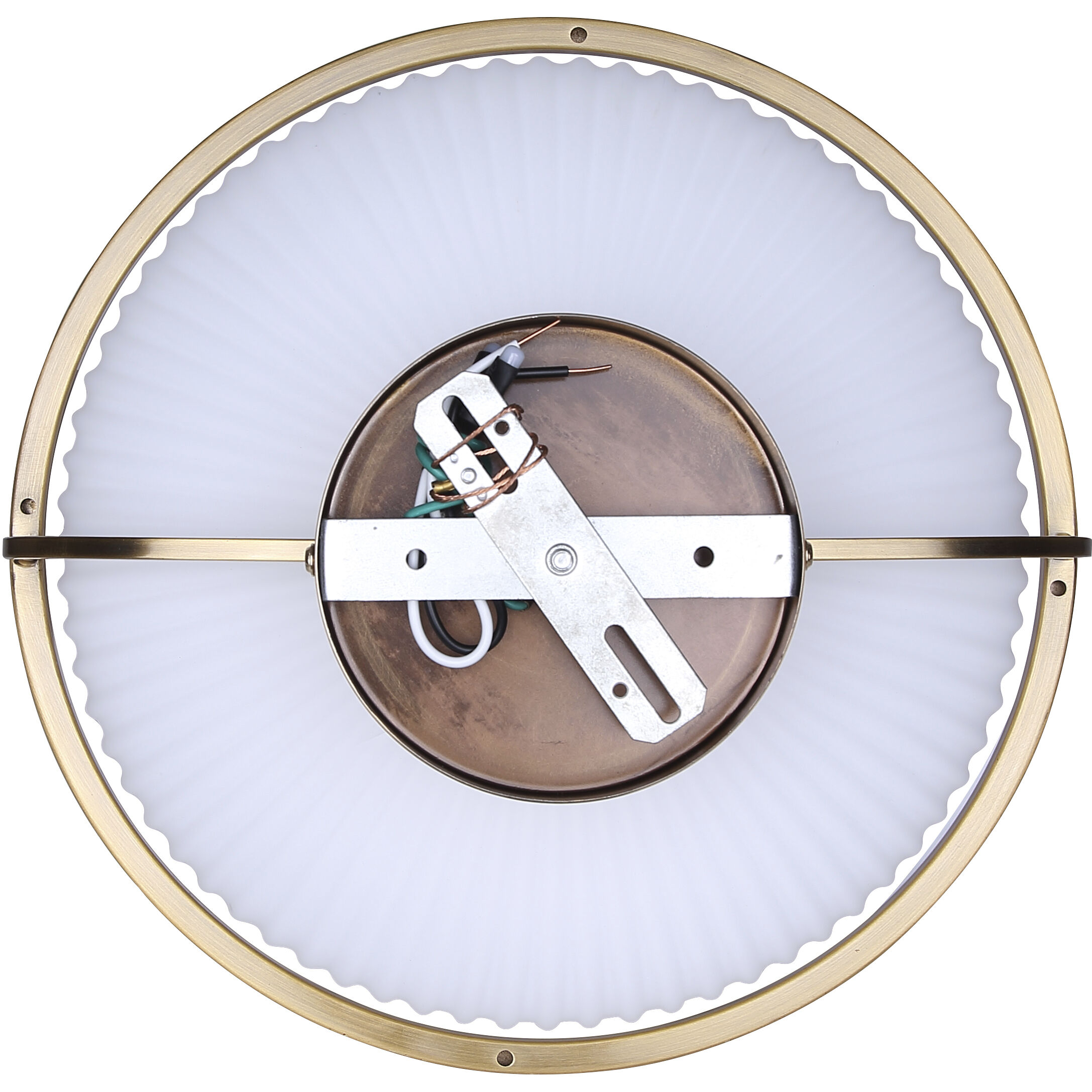 Eve 1 Light 12 inch Gold Semi-Flush Mount Ceiling Light