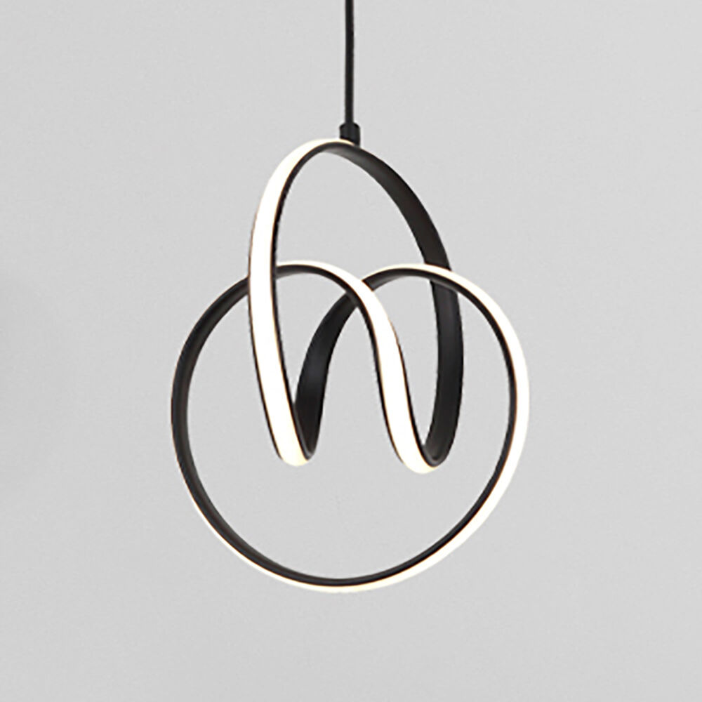 Jase LED 11 inch Matte Black Chandelier Ceiling Light