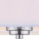 Madison 3 Light 15 inch Brushed Pewter Semi-Flush Ceiling Light