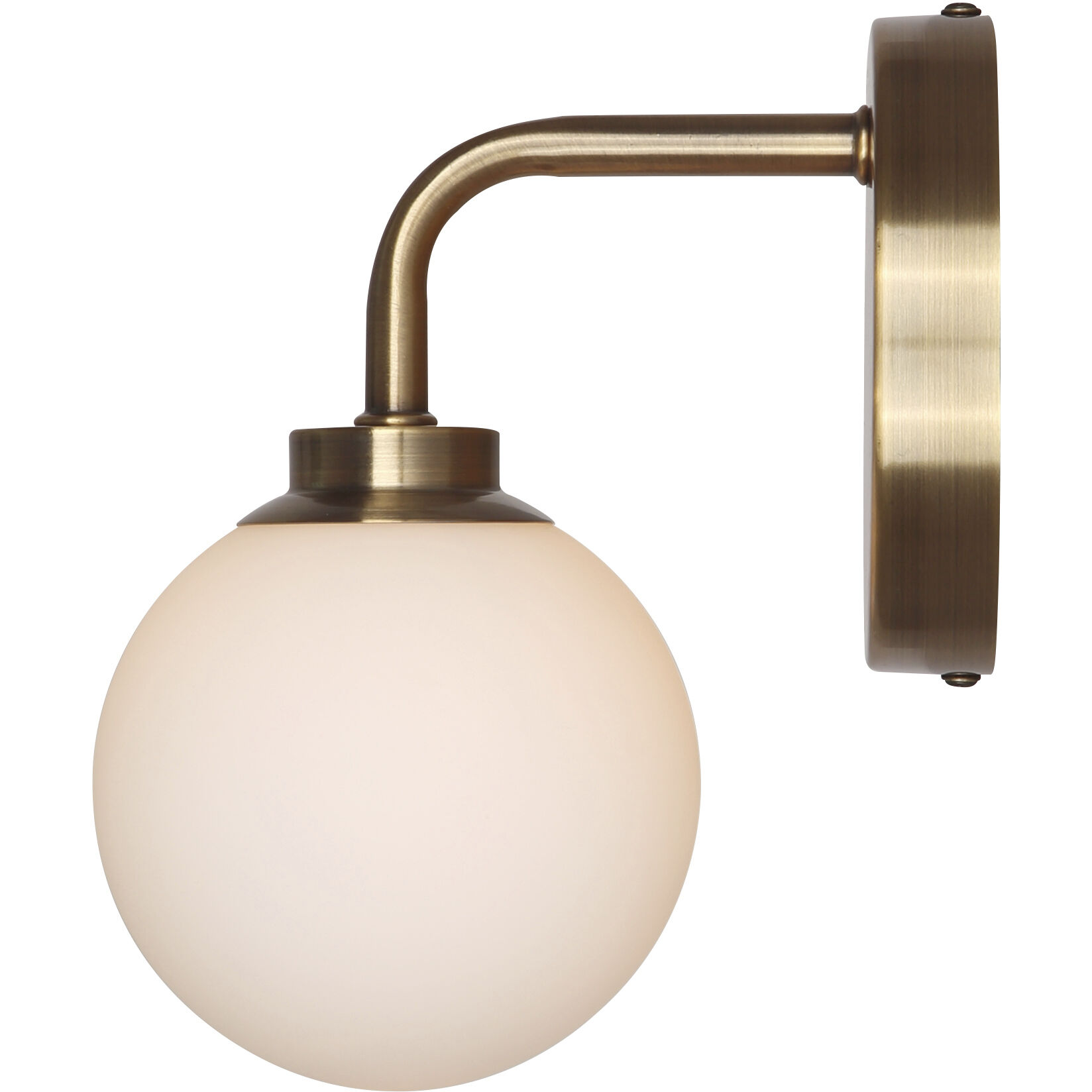 Asher 1 Light 5 inch Gold Wall Fixture Wall Light