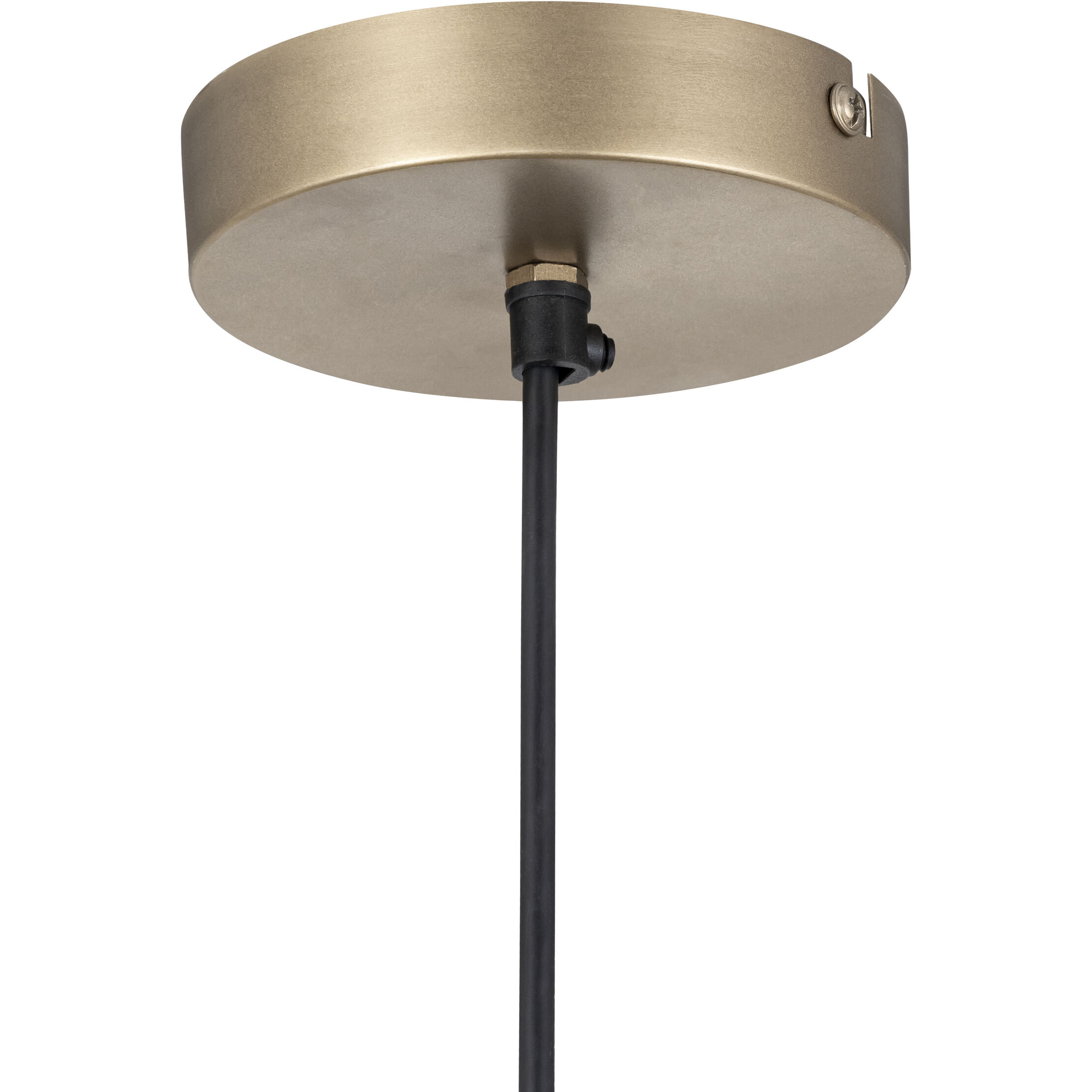 Warren 1 Light 19.5 inch Antique Brass Pendant Ceiling Light