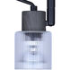 Owen 1 Light Black and Wood Track Lighting Ceiling Light
