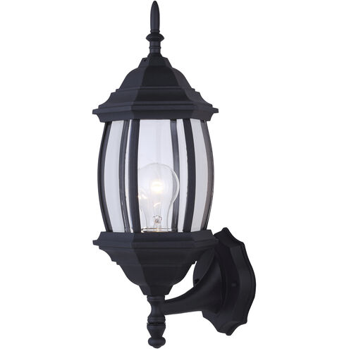 Madison 1 Light 17 inch Black Outdoor Downlight