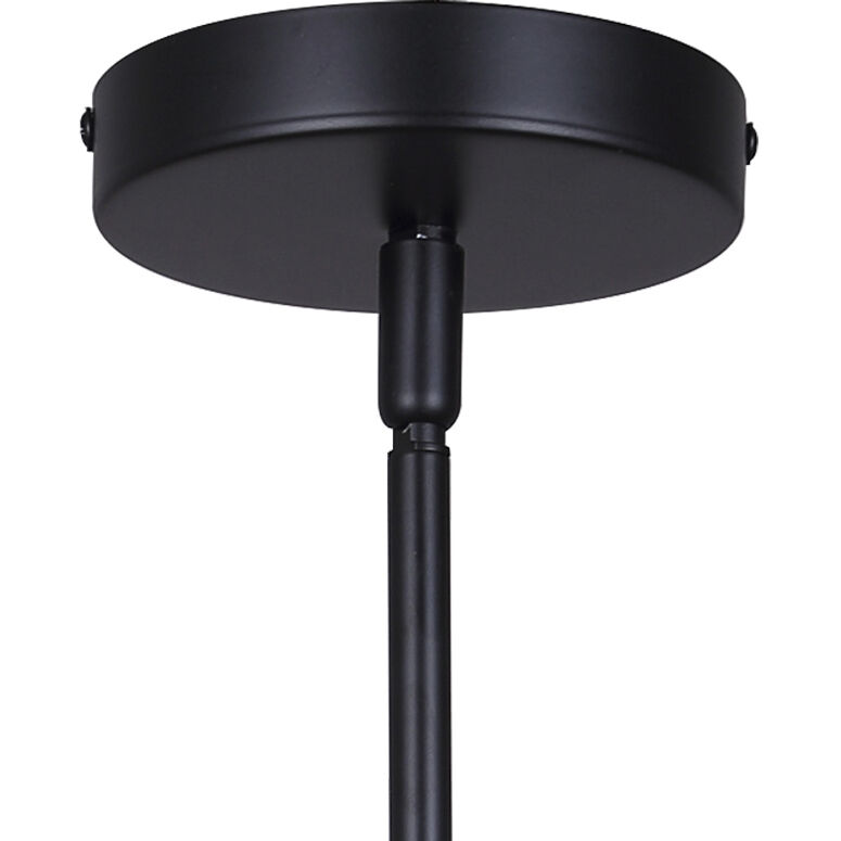 Bellamy 3 Light 22 inch Black Chandelier Ceiling Light in Black Rattan