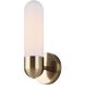 Bevin 1 Light 4.75 inch Gold Wall Light