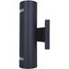 Ravyn 2 Light 6 inch Black Outdoor Lantern