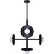 Payton 5 Light 27.5 inch Black Chandelier Ceiling Light