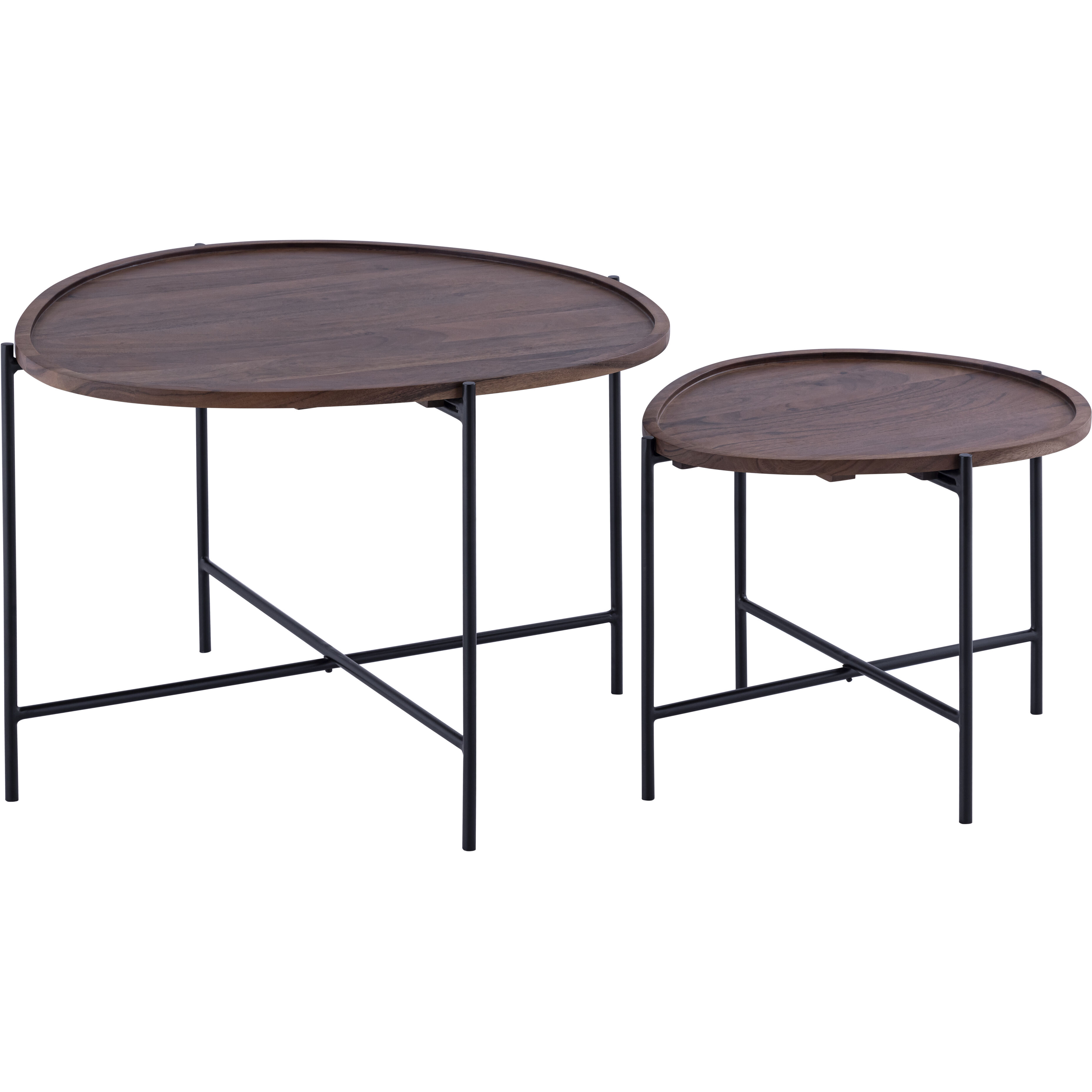 Koda 26 X 23 inch Walnut Table Set