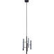 Yavin LED 13.13 inch Black Chandelier Ceiling Light