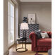 Willow 26 inch 100.00 watt Matte Black Table Lamp Portable Light