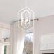 Netto 4 Light 16 inch Matte White Chandelier Ceiling Light