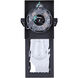Shana 1 Light 12 inch Black Outdoor Wall Lantern