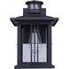 Grant 1 Light 12 inch Black Outdoor Wall Lantern