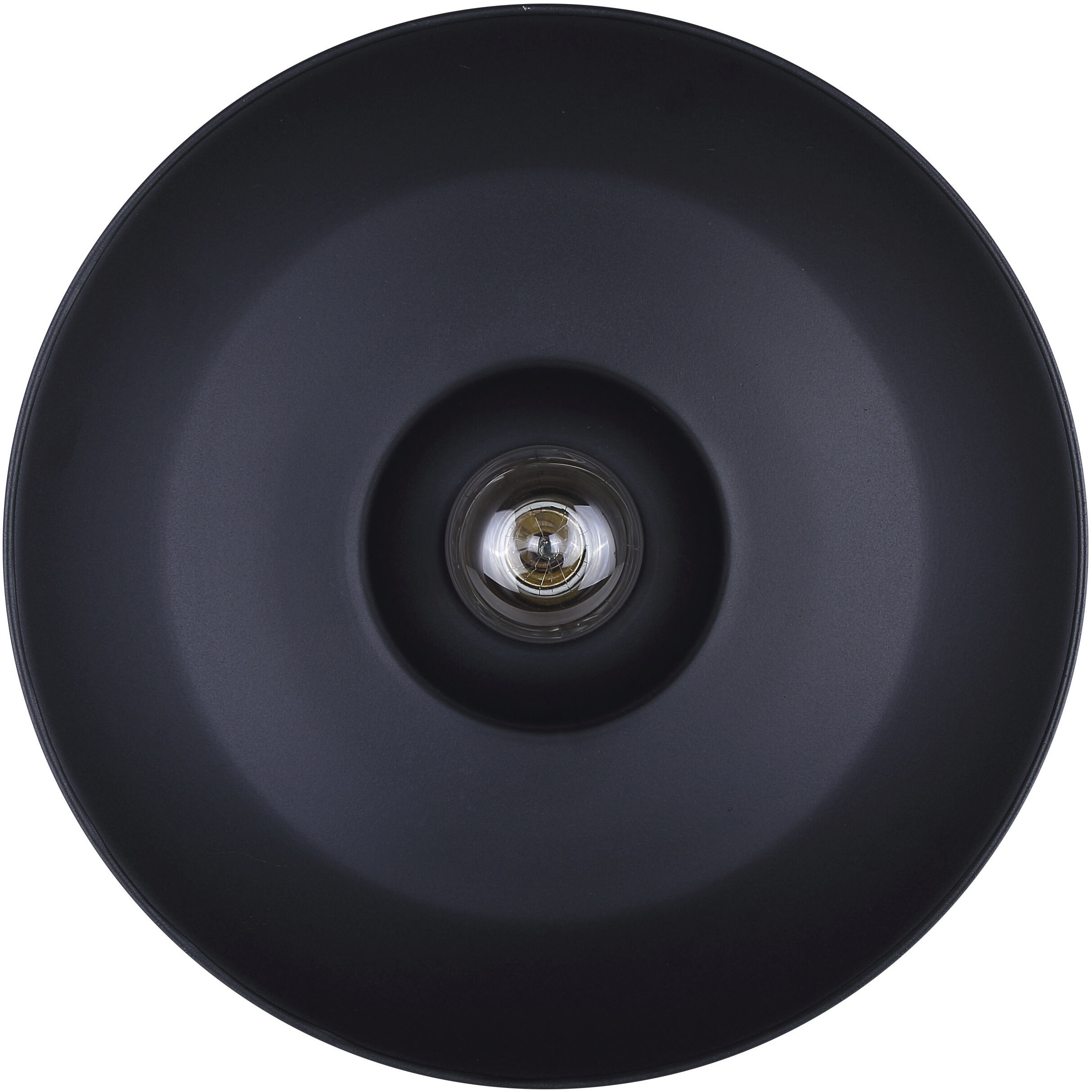 Valec 1 Light 14 inch Sand Black Outdoor Flush Mount