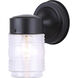 Madison 1 Light 3.5 inch black Outdoor Lantern
