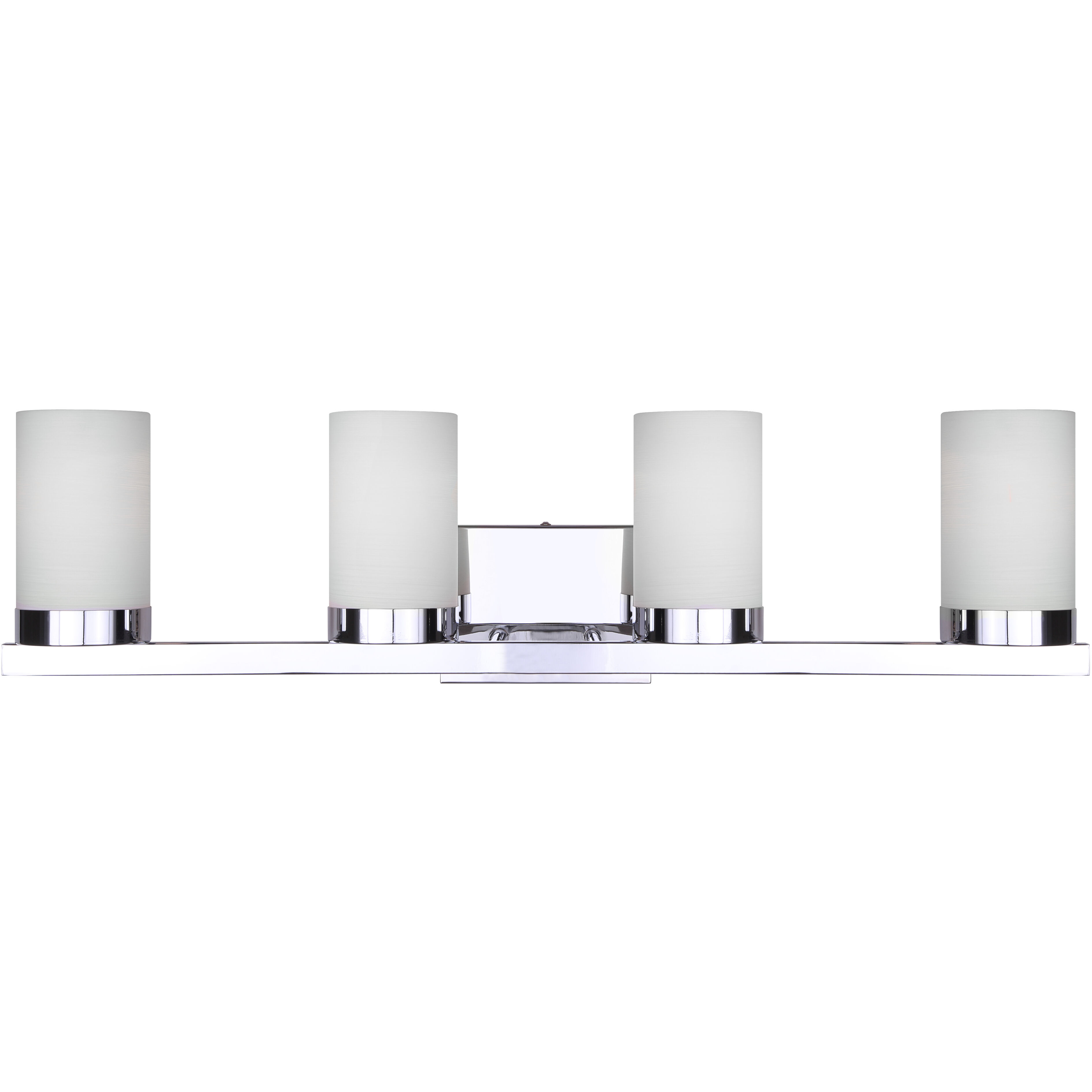 Madison 4 Light 30 inch Chrome Vanity Light Wall Light