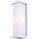 Ridley 1 Light 16 inch White Outdoor Wall Light