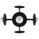 Payton 5 Light 27.5 inch Black Chandelier Ceiling Light