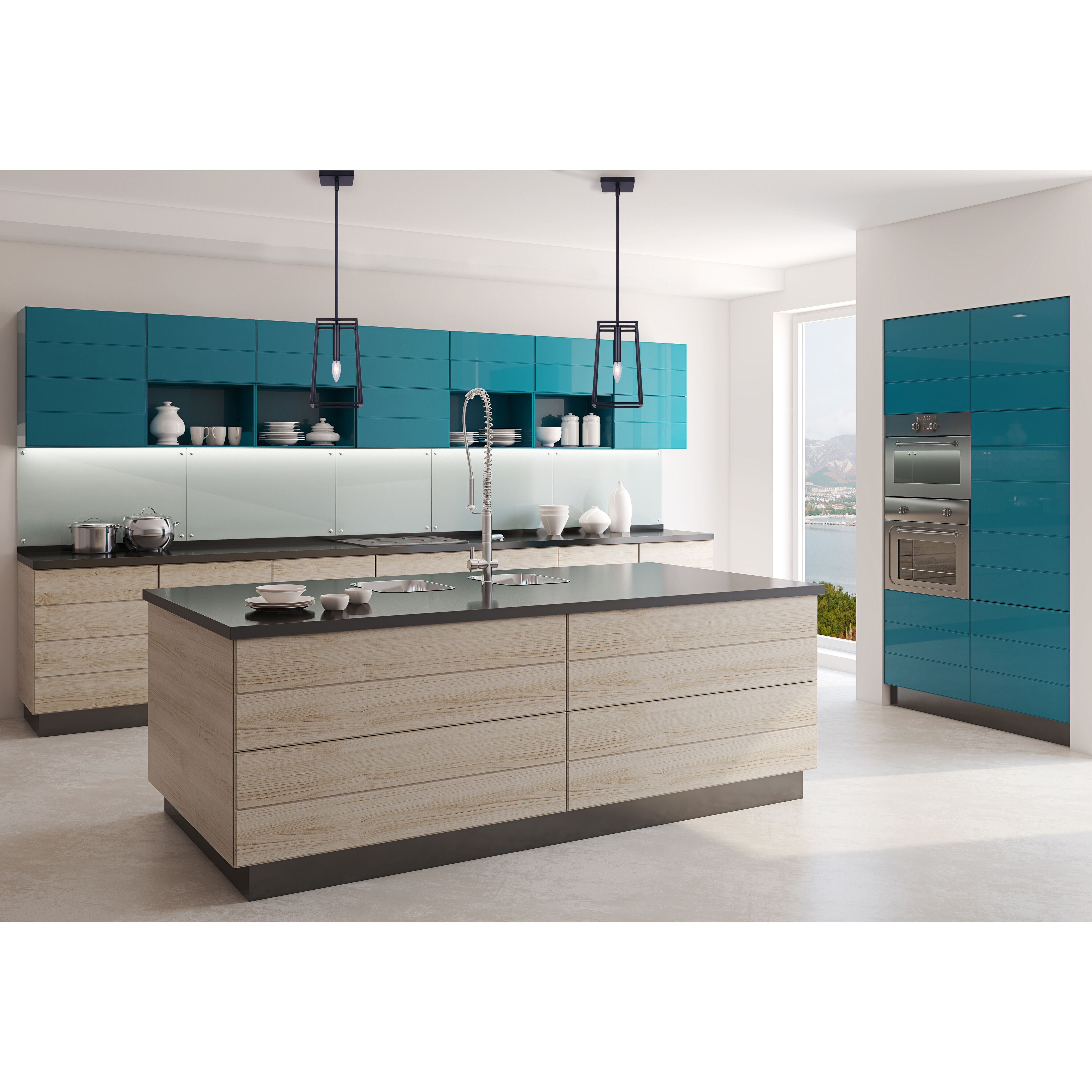 Madison 1 Light 6.5 inch Black Pendant Ceiling Light