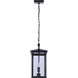 Rossland 2 Light 8.5 inch Matte Black Outdoor Pendant Light