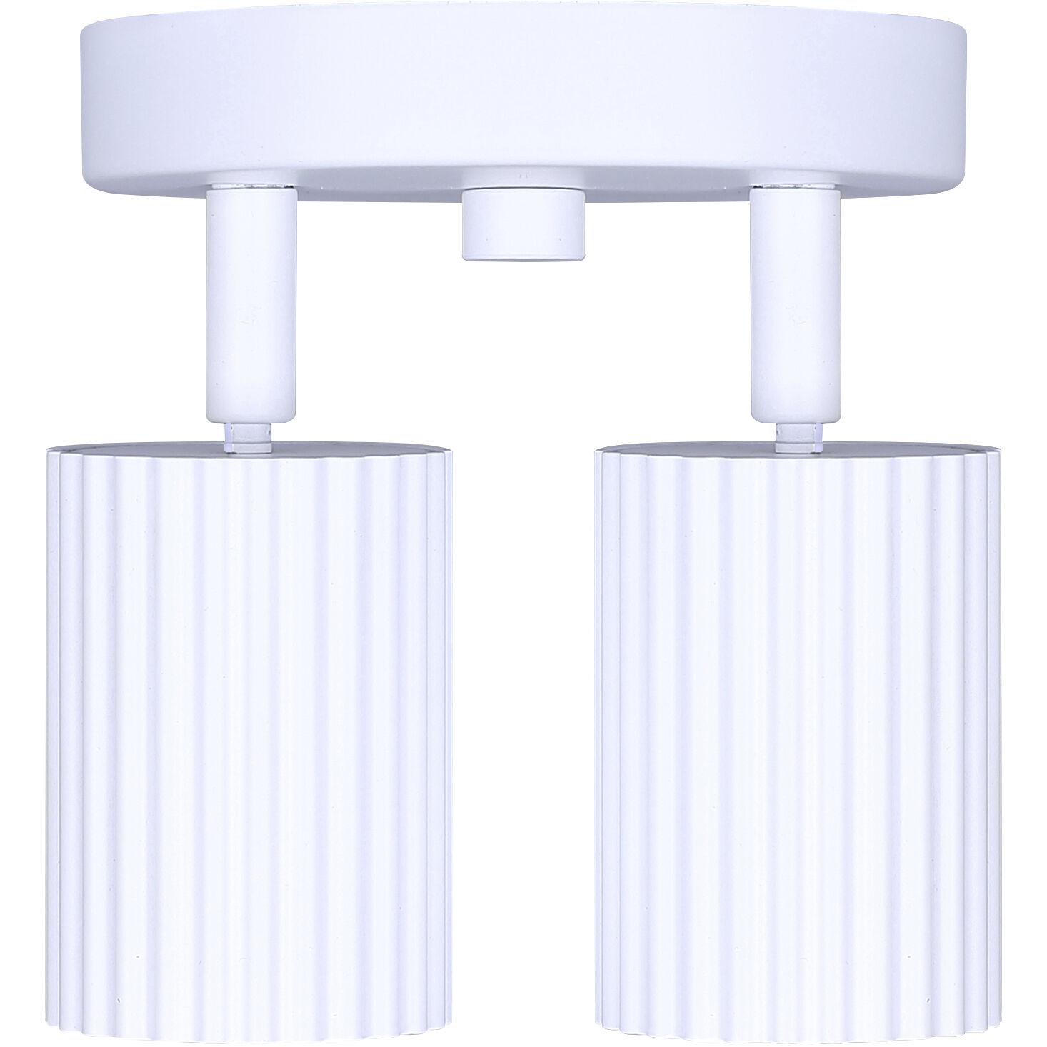 Rexton 2 Light White Track Lighting Ceiling Light