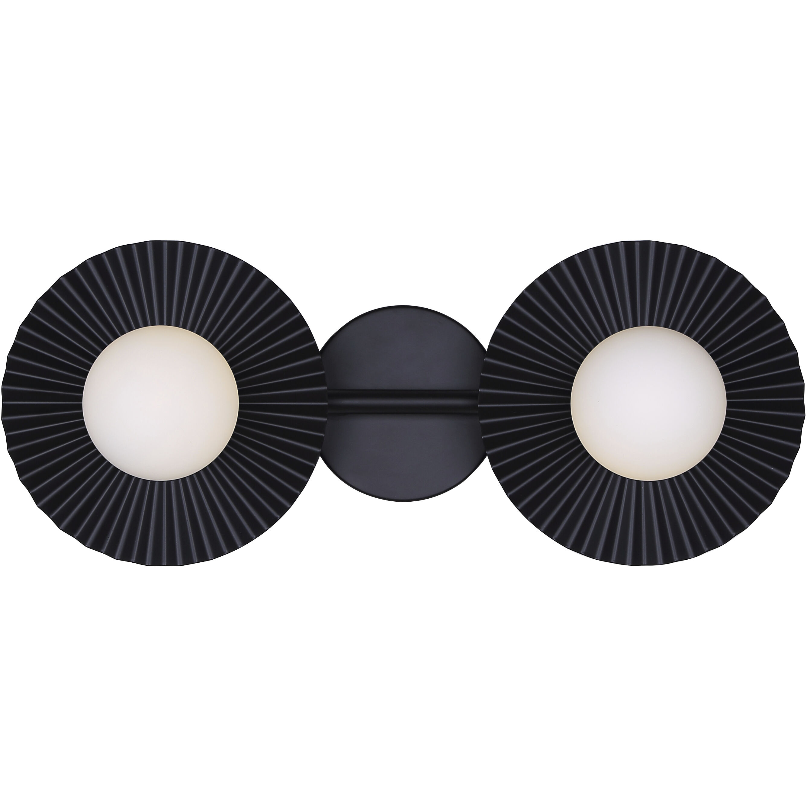 Payton 2 Light 20 inch Black Vanity Light Wall Light