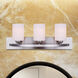 Madison 3 Light 24 inch Brushed Pewter Vanity Light Wall Light