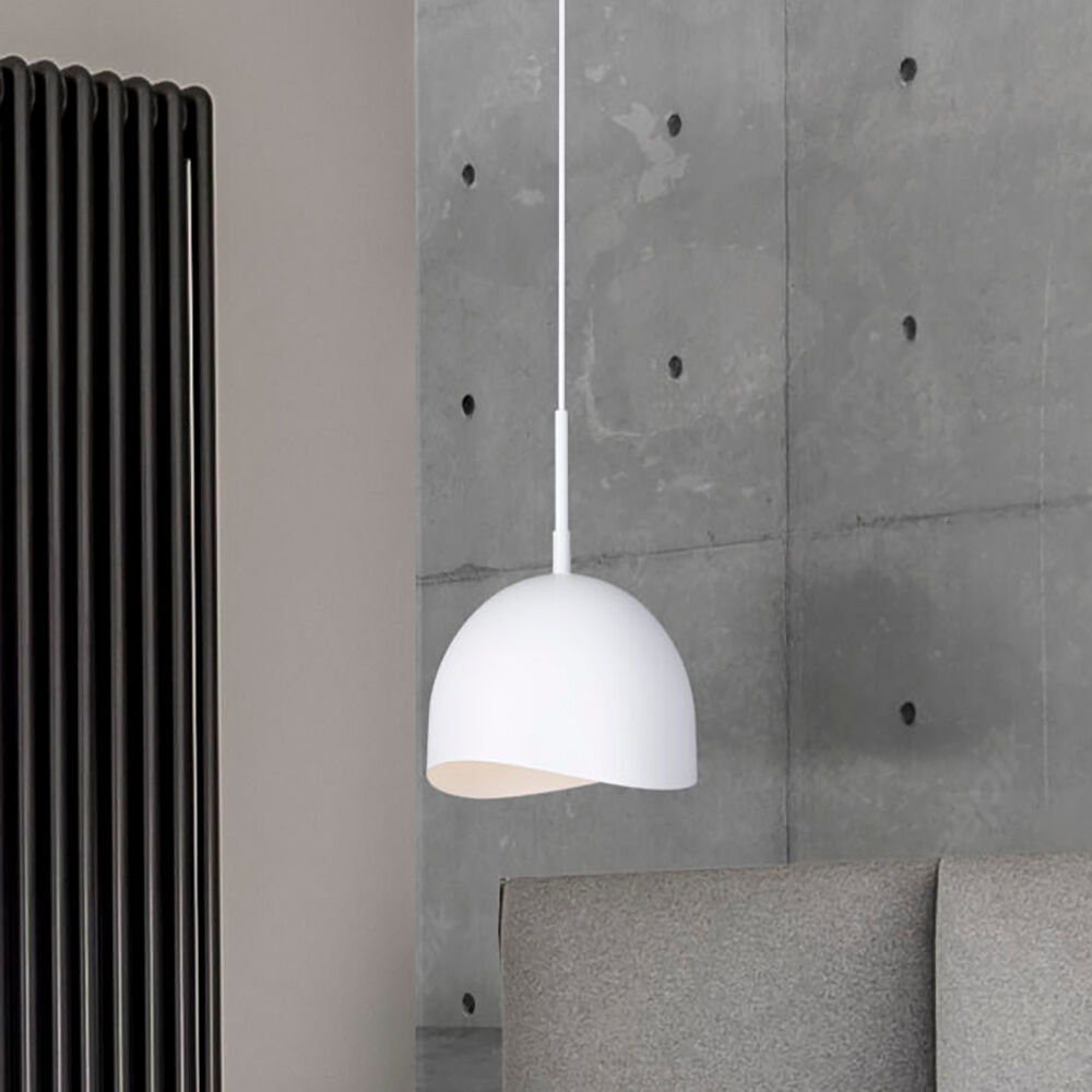 Henlee 1 Light 9 inch White Pendant Ceiling Light