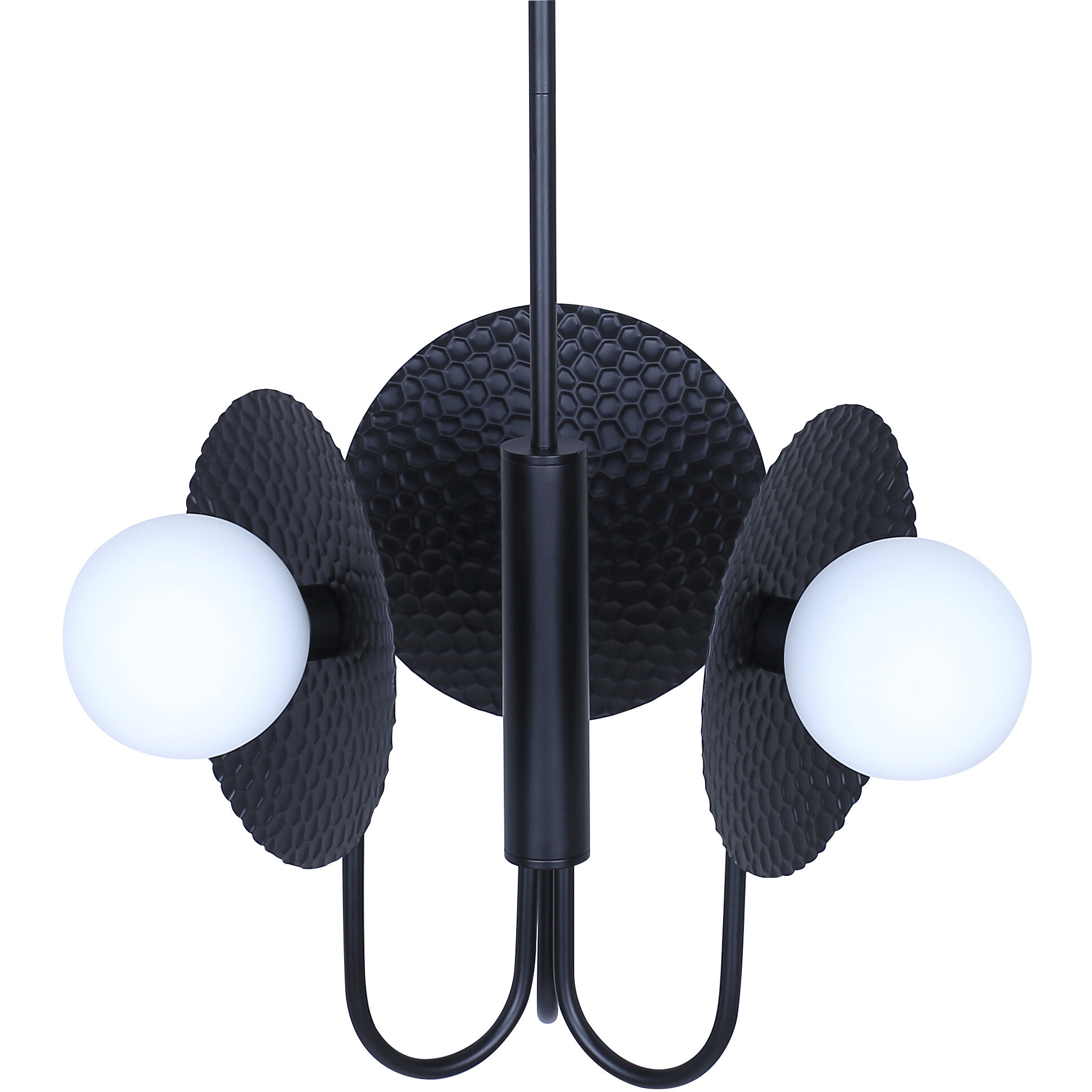 Mierka 3 Light 17.5 inch Black Chandelier Ceiling Light