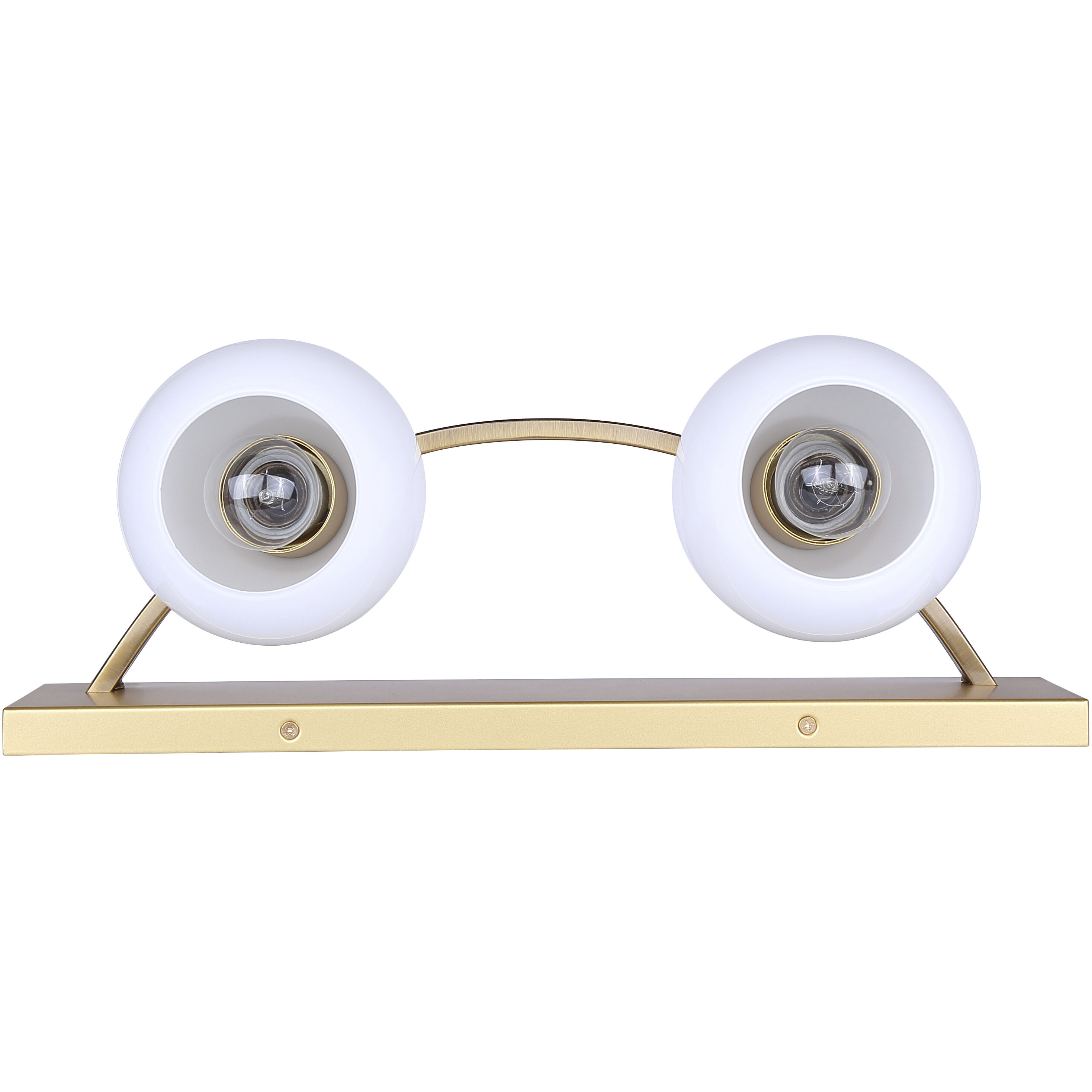 Monroe 2 Light 18 inch Gold Vanity Light Wall Light