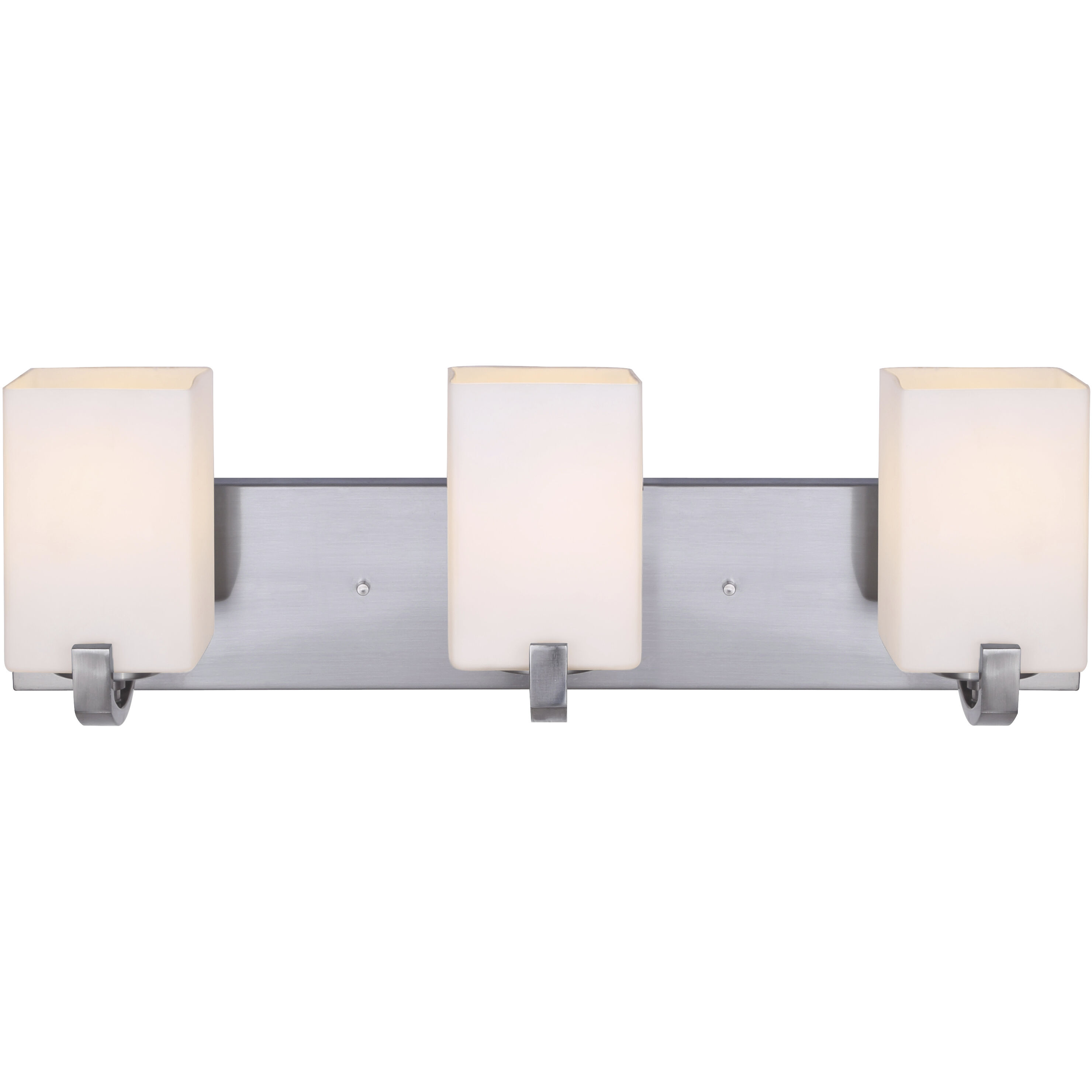 Madison 3 Light 24 inch Brushed Nickel Vanity Light Wall Light