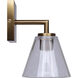 Berklie 1 Light 8 inch Gold Vanity Light Wall Light