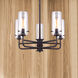 Madison 5 Light 30 inch Oil Rubbed Bronze Chandelier Ceiling Light