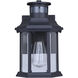 Kersley 1 Light 6.25 inch Black Outdoor Lantern