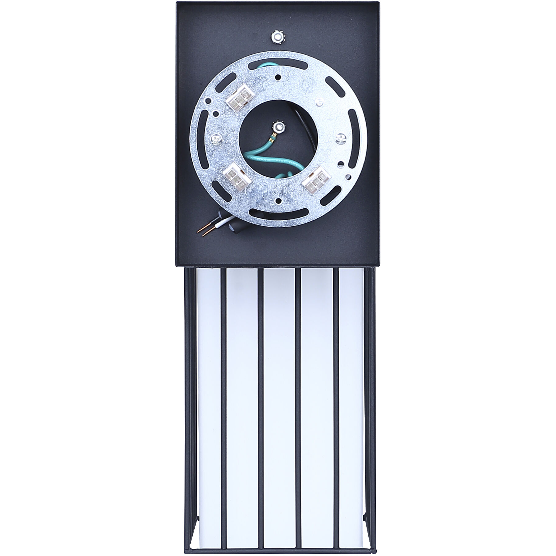 Oslo 1 Light 4.5 inch Black Outdoor Lantern